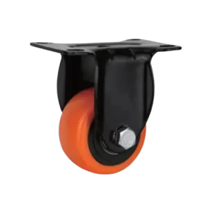 ROTAR LTDA. Rueda Banda PVC Núcleo PP Placa Fija Diámetro 65 mm Carga 90 Kg