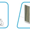 Rueda Retráctil para Mesa<br> Banda PVC Núcleo Poliamida <br>Kit de 4 Ruedas<br><br> - Imagen 3
