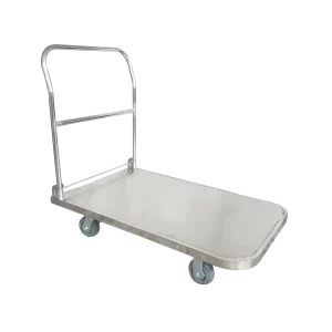 ROTAR LTDA. Carro Plegable Plataforma Inoxidable Carga 350 Kg. Dimensiones 600mm x 1000mm