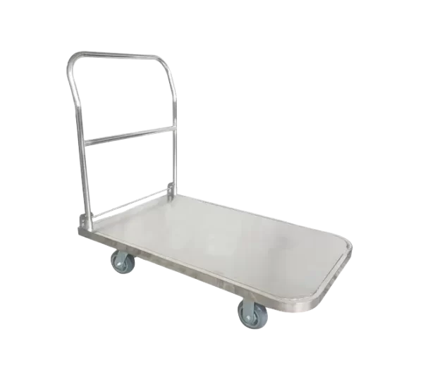 ROTAR LTDA. Carro Plegable Plataforma Inoxidable Carga 350 Kg. Dimensiones 600mm x 1000mm
