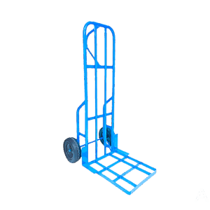 ROTAR LTDA. Carro Yegua con Estructura de Acero, Rueda Banda Espuma Poliuretano, Diámetro 250 mm, Capacidad de Carga 300 Kg.