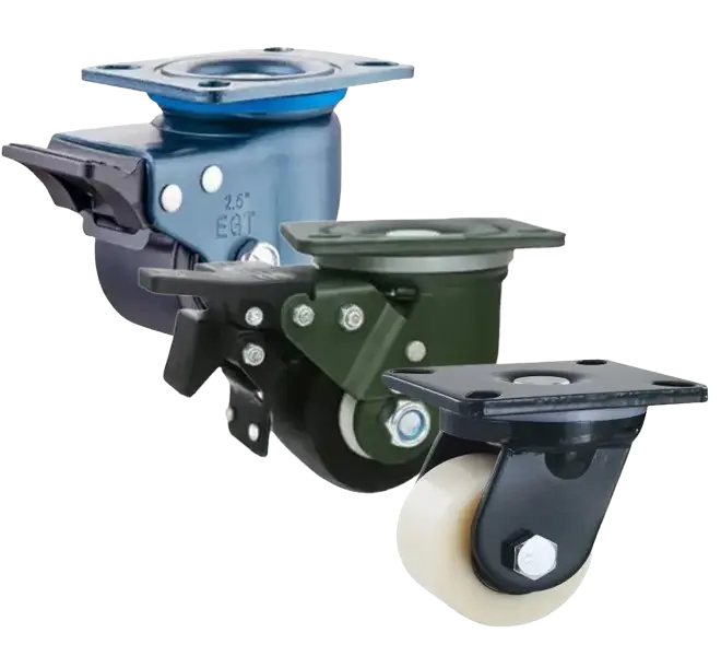 ROTAR LTDA. Ruedas Carga Pesada Monobloque 75 mm