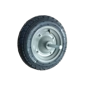 ROTAR LTDA. Rueda de Carretilla Neumática con Caucho Reforzado y Cámara. Diámetro 350 mm. Carga 260 Kg.