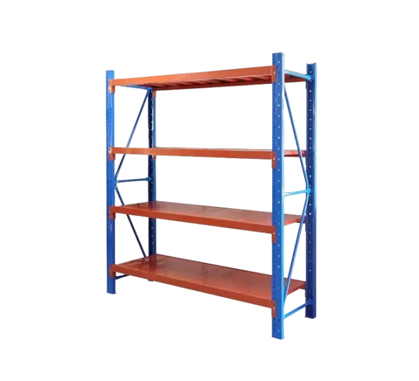 ROTAR LTDA. Rack Estantería de Almacenaje, 2000x2000x600, Capacidad 300 Kg por Nivel, 4 Niveles. Estructura en Chapa de Acero 0,6 mm Espesor.