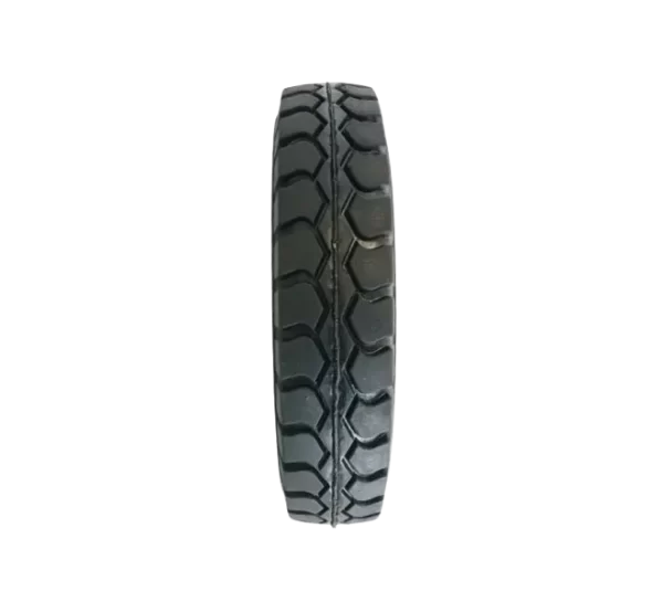Rueda Caucho Macizo <br> Núcleo Hierro Forjado <br>Diámetro 400 mm<br><br> - Imagen 3